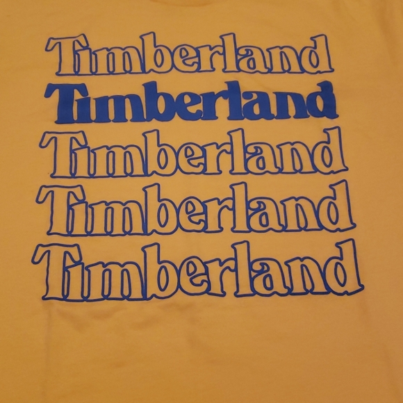 Timberland Other - Timberland yellow kids shirt sz Large
